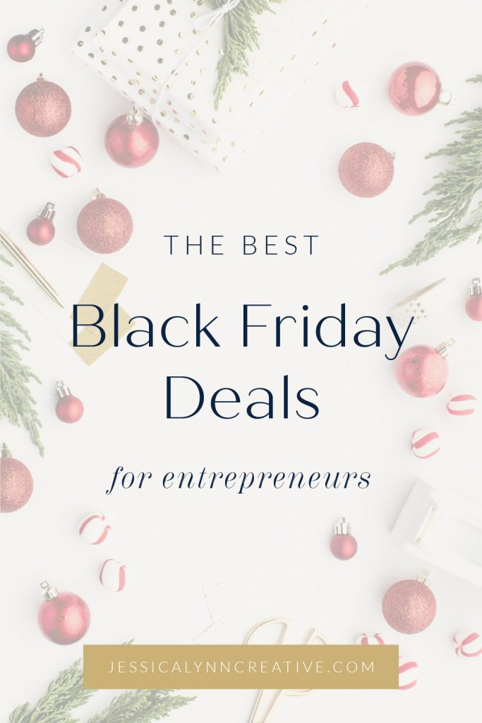 The Best Black Friday Deals for Entrepreneurs at jessicalynncreative.com